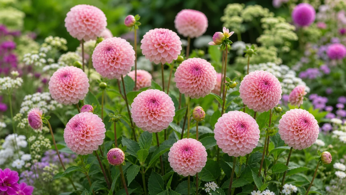 Dalia 'Wizard of Oz' in un giardino italiano
